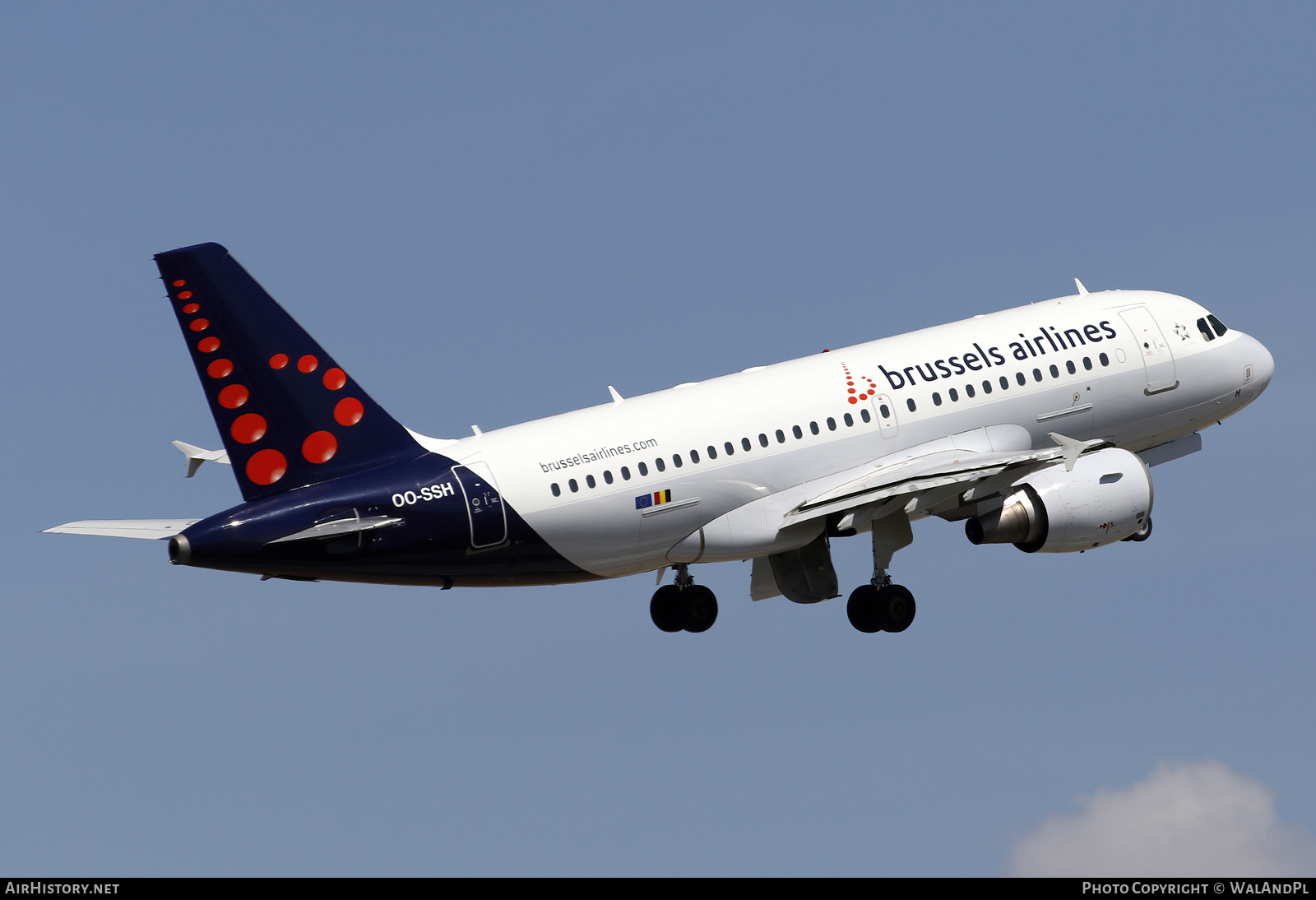 Aircraft Photo of OO-SSH | Airbus A319-112 | Brussels Airlines | AirHistory.net #528892