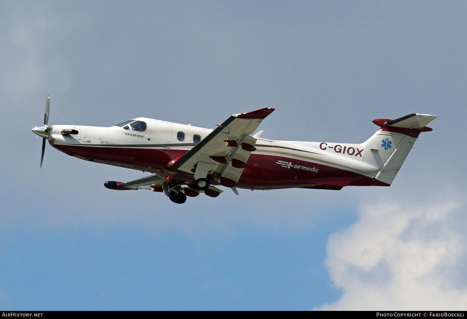 Aircraft Photo of C-GIOX | Pilatus PC-12NG (PC-12/47E) | Airmedic | AirHistory.net #528898
