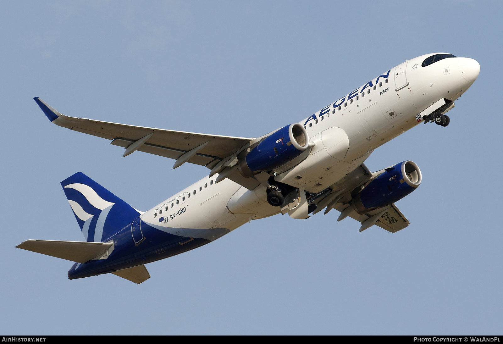 Aircraft Photo of SX-DND | Airbus A320-232 | Aegean Airlines | AirHistory.net #528899