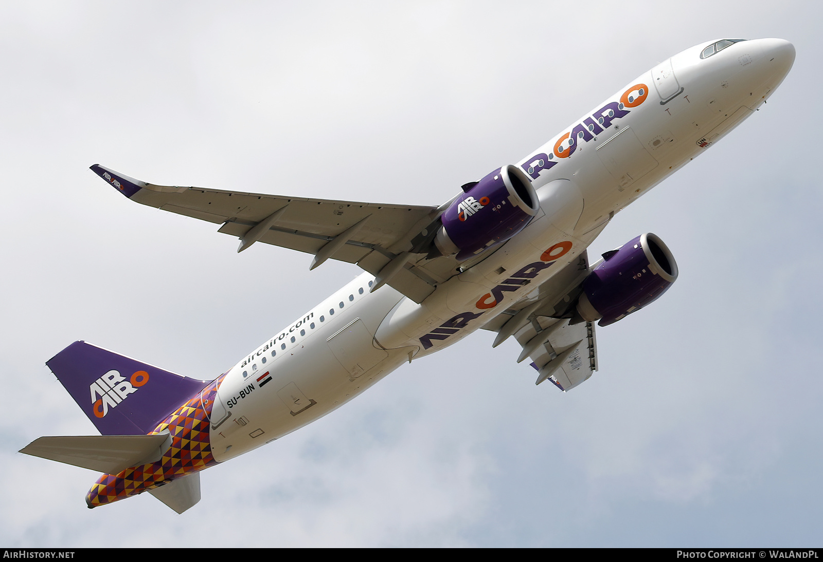 Aircraft Photo of SU-BUN | Airbus A320-251N | Air Cairo | AirHistory.net #528915