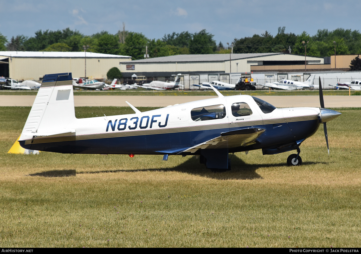 Aircraft Photo of N830FJ | Mooney M-20J 201 | AirHistory.net #528943