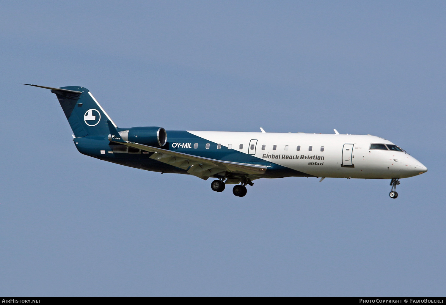 Aircraft Photo of OY-MIL | Bombardier CRJ-200LR (CL-600-2B19) | Global Reach Aviation - GRA | AirHistory.net #528945