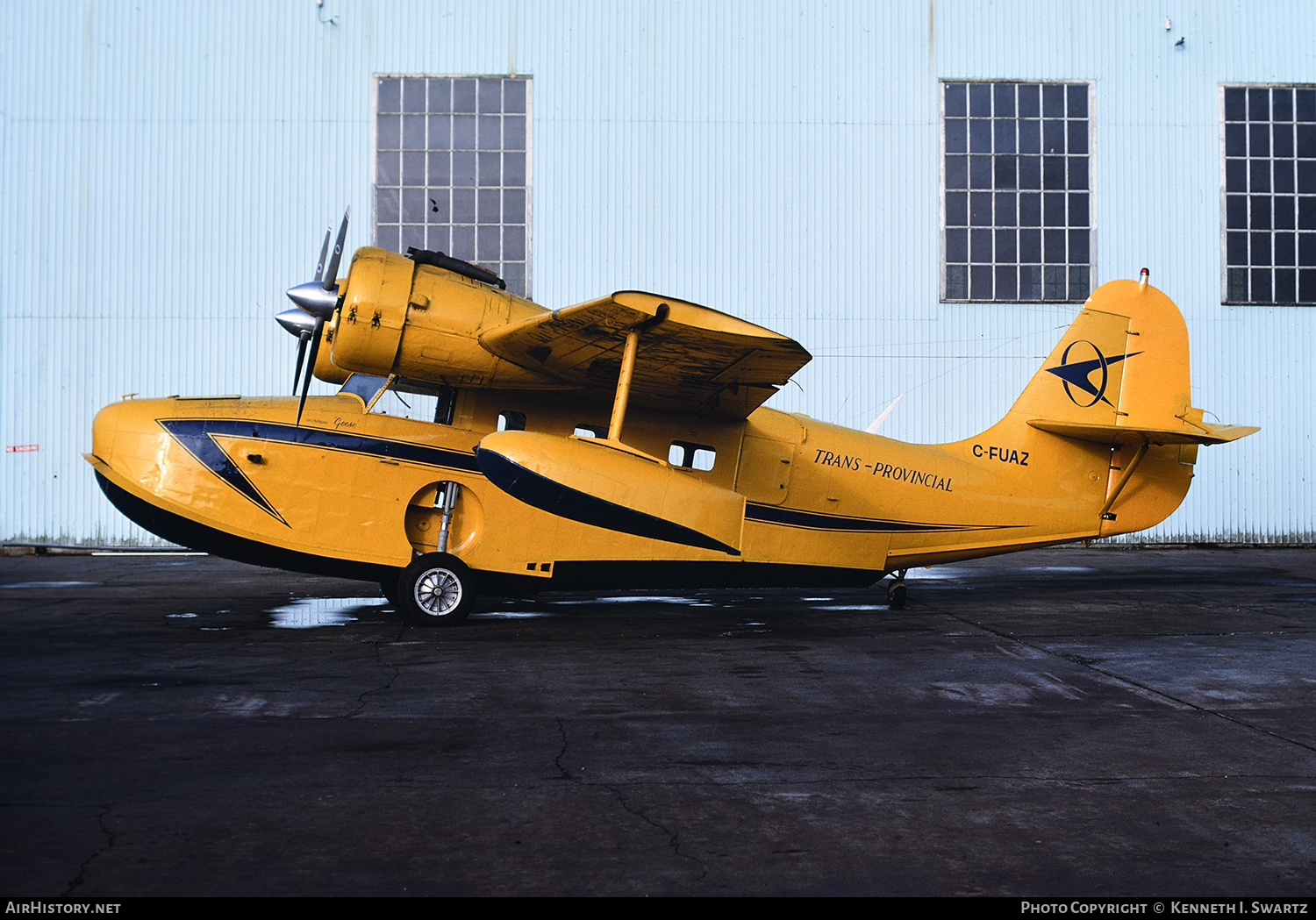 Aircraft Photo of C-FUAZ | Grumman G-21A Goose | Trans-Provincial Airlines | AirHistory.net #528967