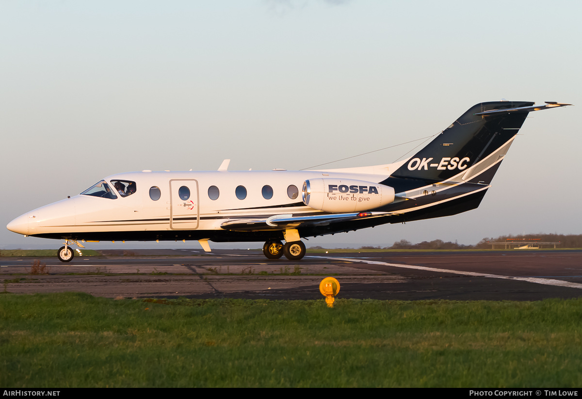 Aircraft Photo of OK-ESC | Beech Beechjet 400A | AirHistory.net #528978