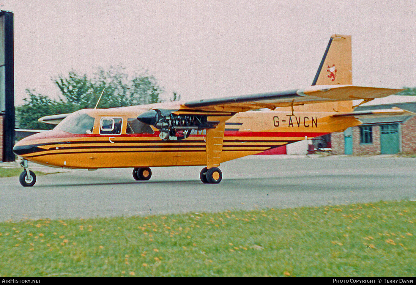 Aircraft Photo of G-AVCN | Britten-Norman BN-2A-8 Islander | Aurigny Air Services | AirHistory.net #528989