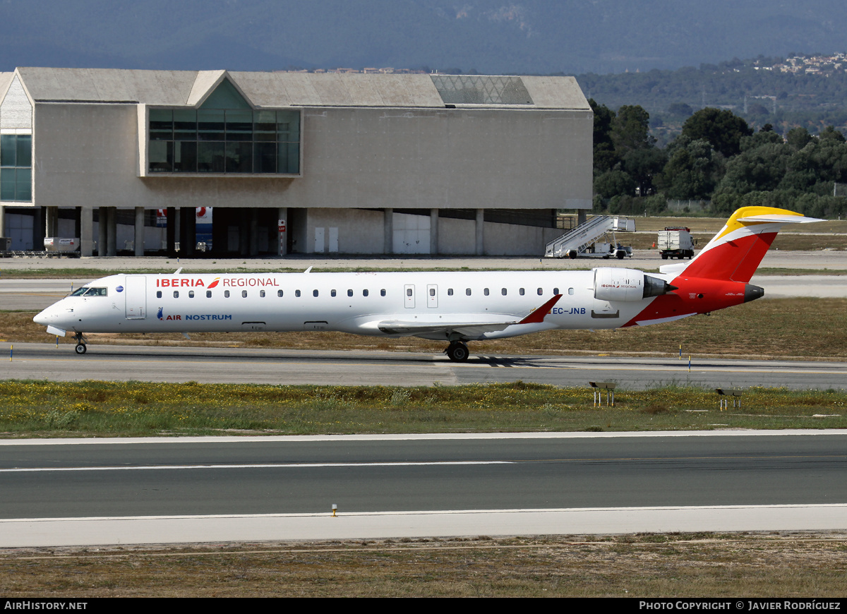 Aircraft Photo of EC-JNB | Bombardier CRJ-900 (CL-600-2D24) | Iberia Regional | AirHistory.net #529005