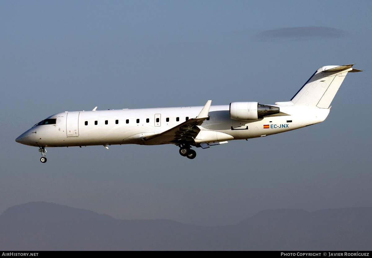Aircraft Photo of EC-JNX | Bombardier CRJ-200ER (CL-600-2B19) | AirHistory.net #529006