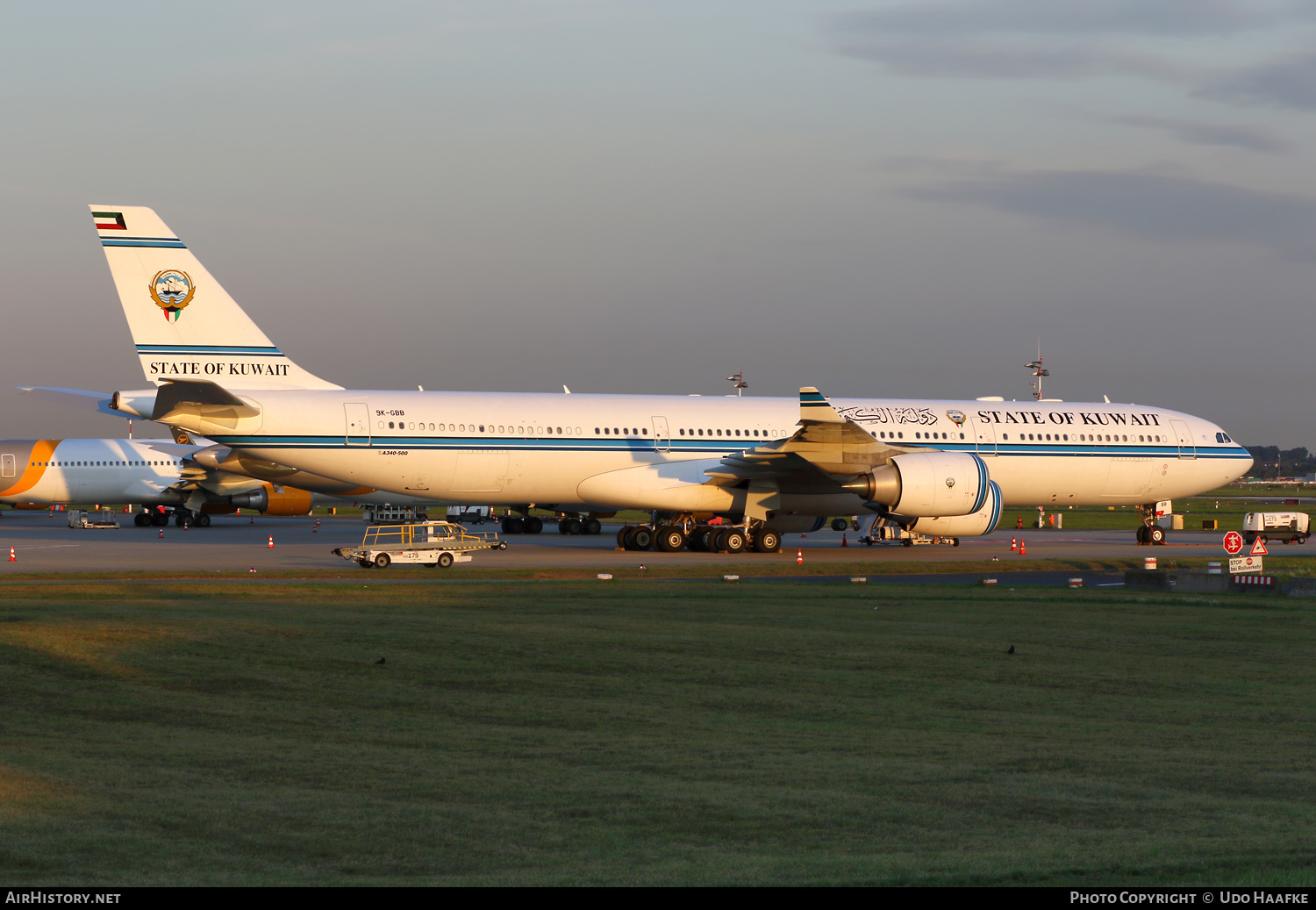 Aircraft Photo of 9K-GBB | Airbus A340-541 | State of Kuwait | AirHistory.net #529025