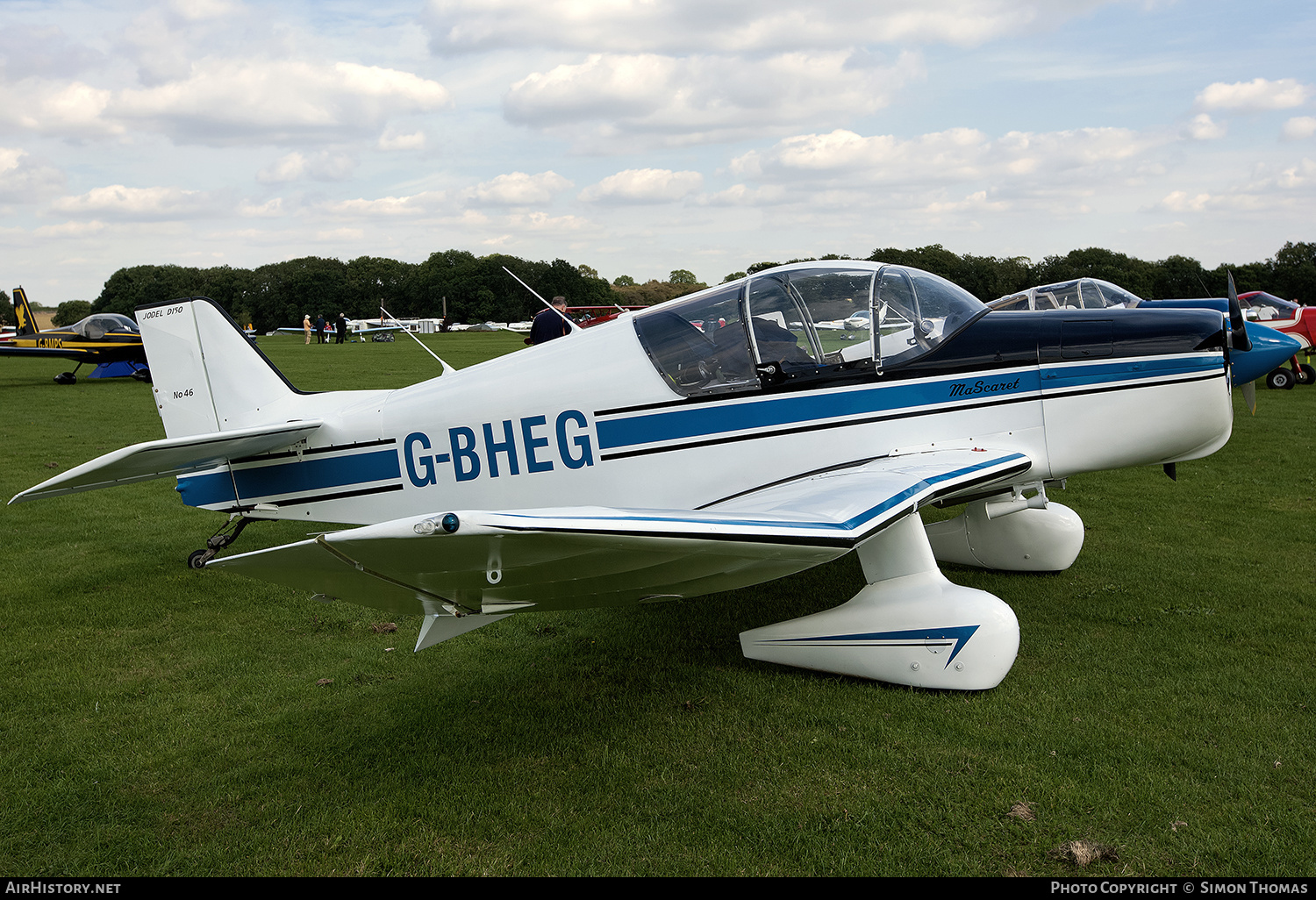 Aircraft Photo of G-BHEG | SAN Jodel D-150 Mascaret | AirHistory.net #529039