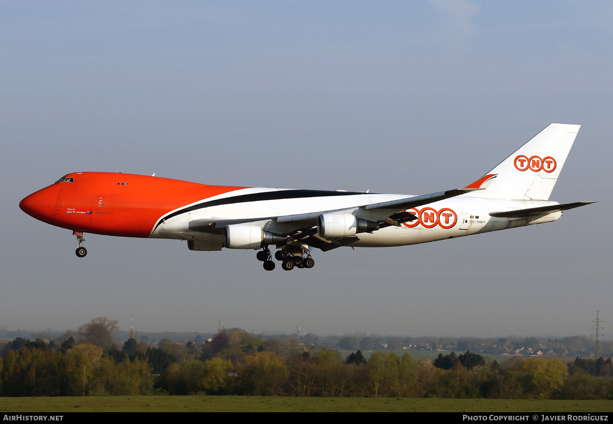 Aircraft Photo of OO-THB | Boeing 747-4HAF/ER/SCD | TNT Airways | AirHistory.net #529046