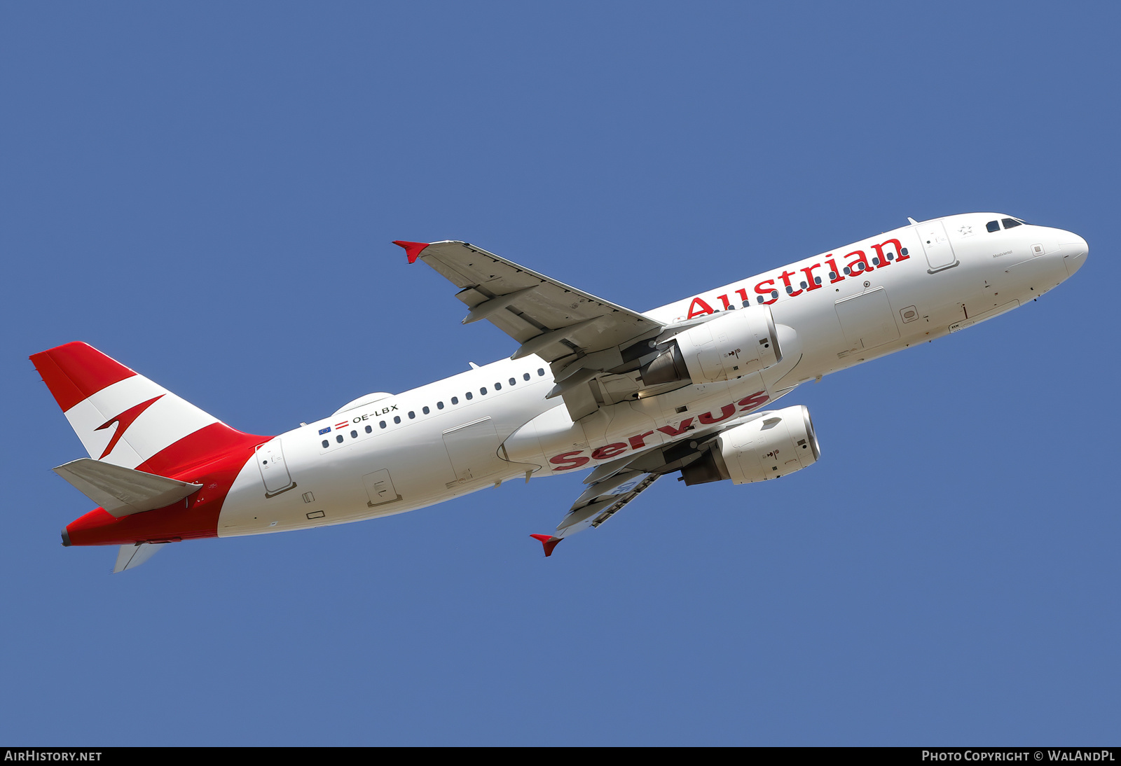 Aircraft Photo of OE-LBX | Airbus A320-214 | Austrian Airlines | AirHistory.net #529058