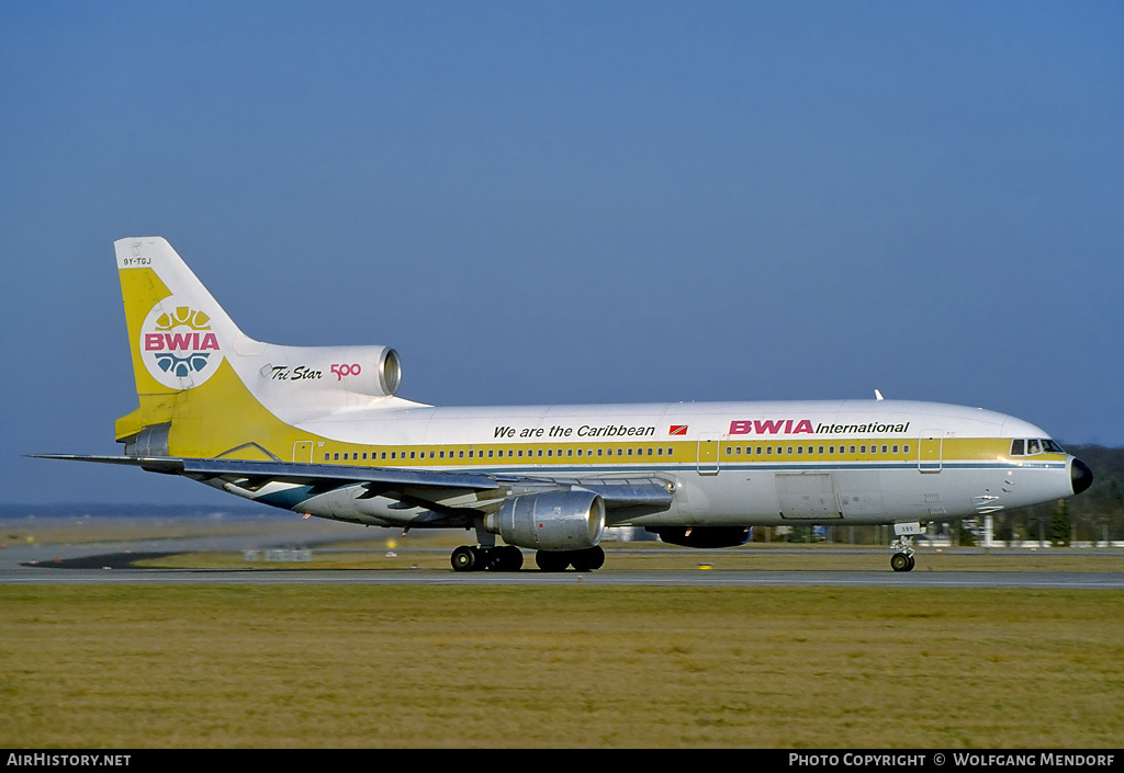 Aircraft Photo of 9Y-TGJ | Lockheed L-1011-385-3 TriStar 500 | BWIA International | AirHistory.net #529068