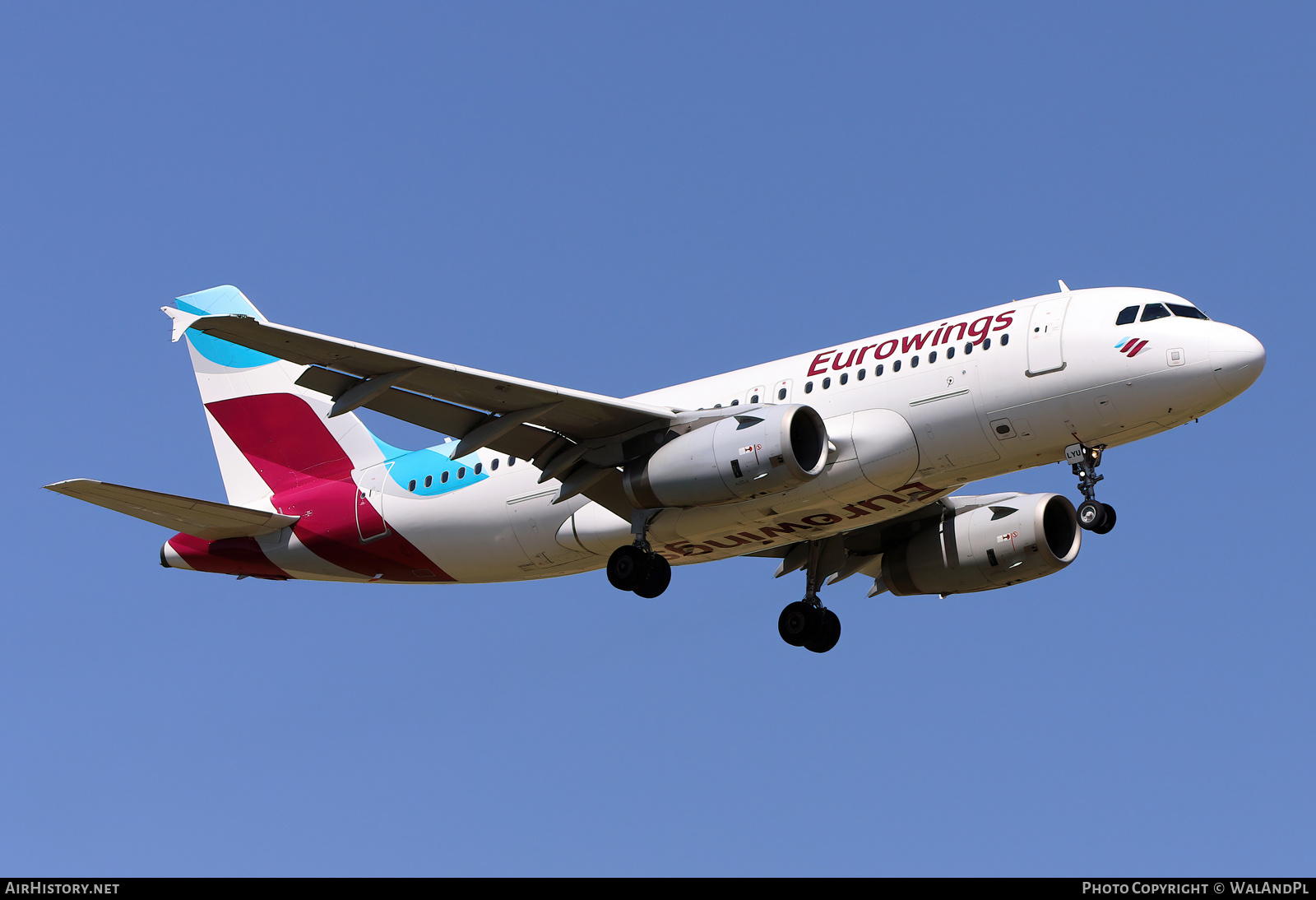 Aircraft Photo of OE-LYU | Airbus A319-132 | Eurowings | AirHistory.net #529070
