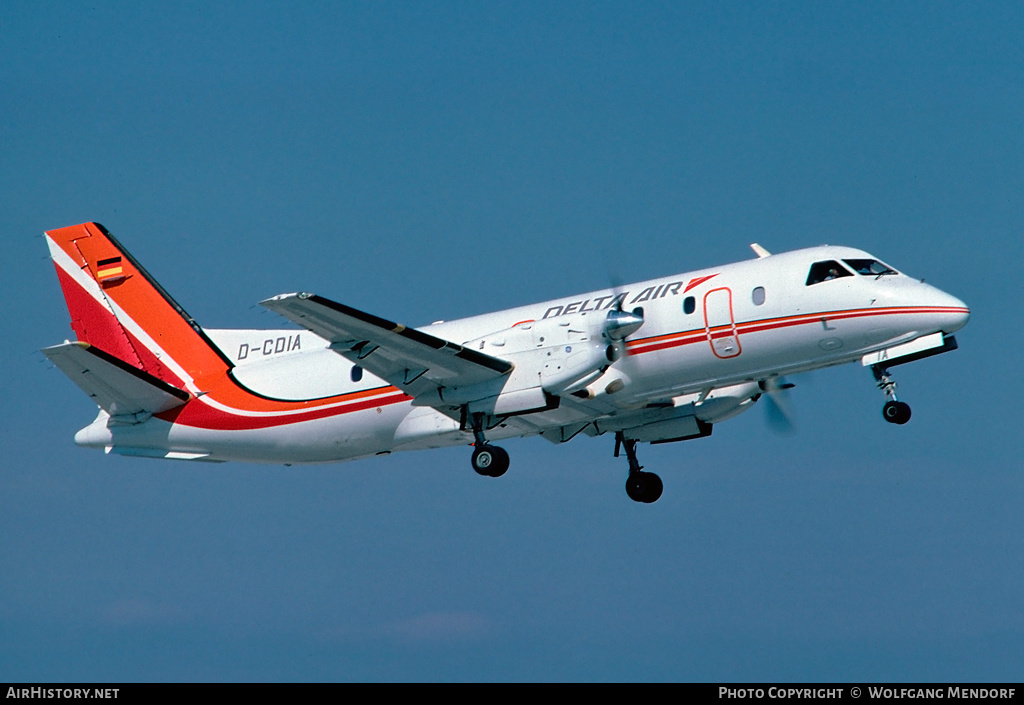 Aircraft Photo of D-CDIA | Saab-Fairchild SF-340A | Delta Air | AirHistory.net #529074