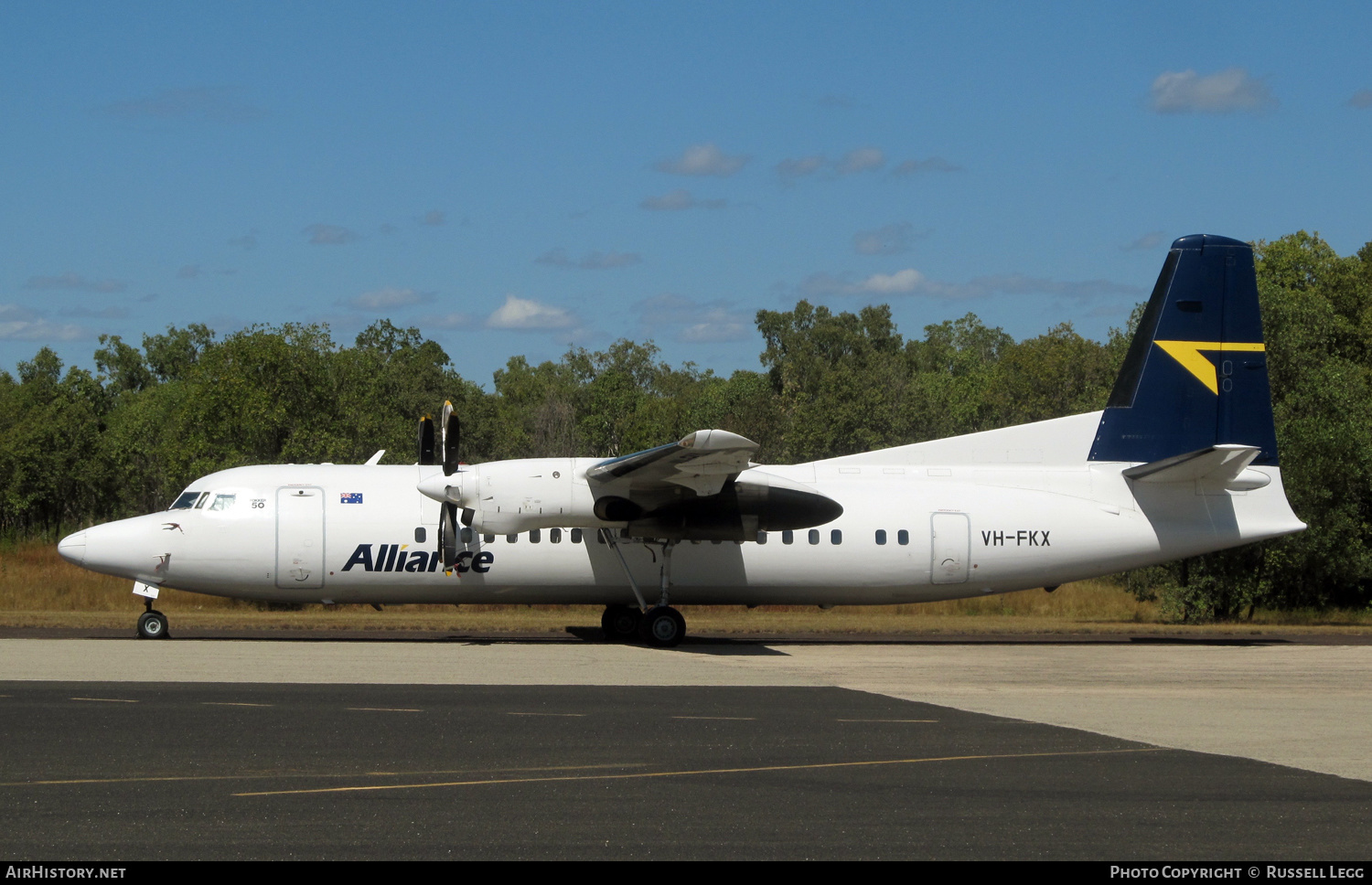 Aircraft Photo of VH-FKX | Fokker 50 | Alliance Airlines | AirHistory.net #529086