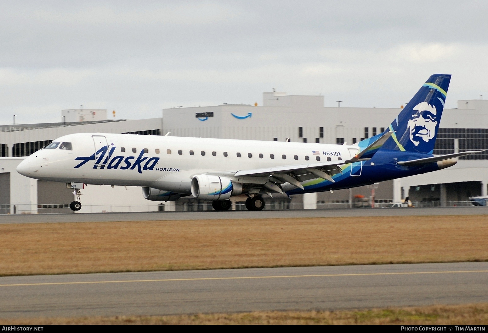 Aircraft Photo of N631QX | Embraer 175LR (ERJ-170-200LR) | Alaska Airlines | AirHistory.net #529096