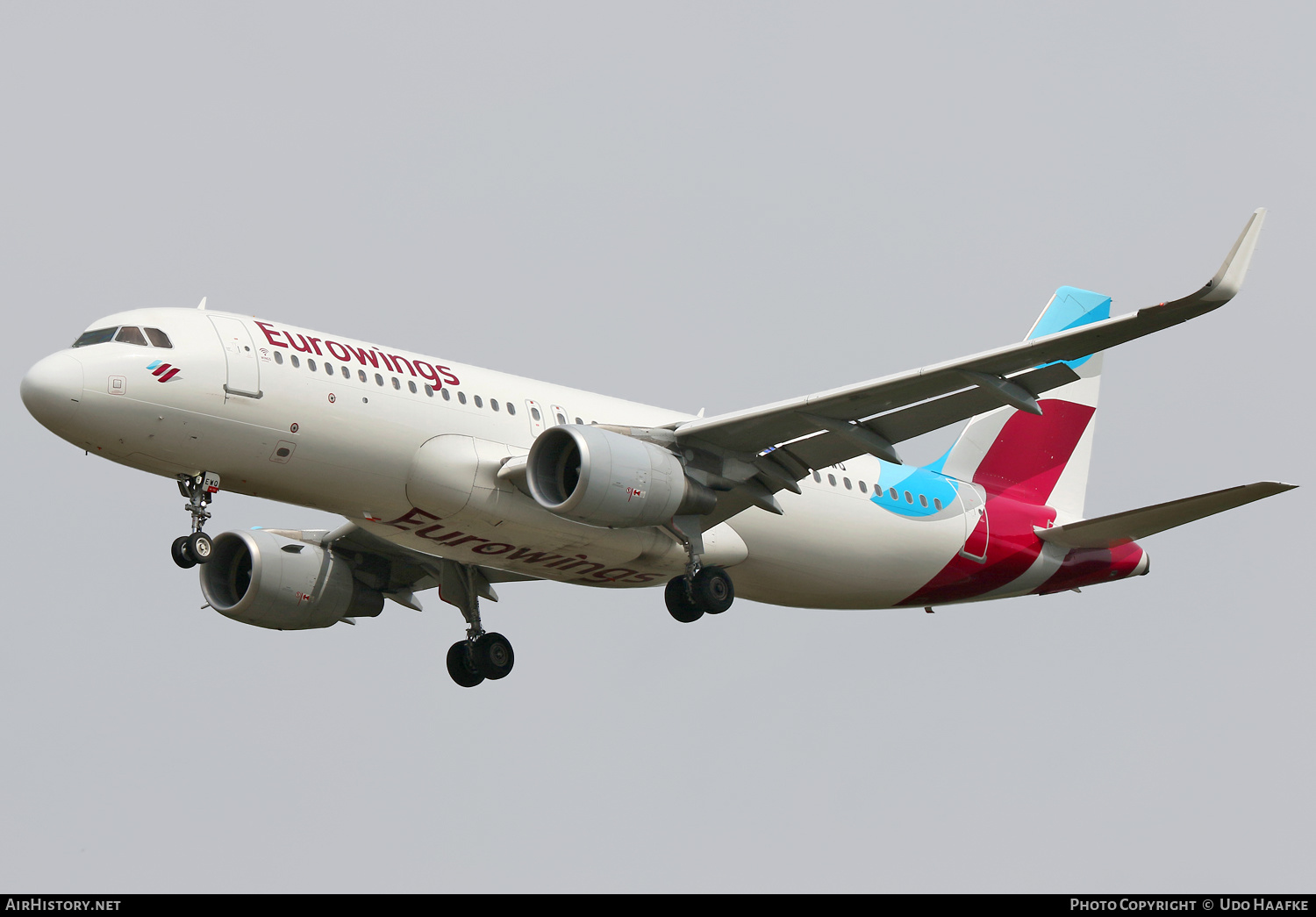 Aircraft Photo of D-AEWQ | Airbus A320-214 | Eurowings | AirHistory.net #529097
