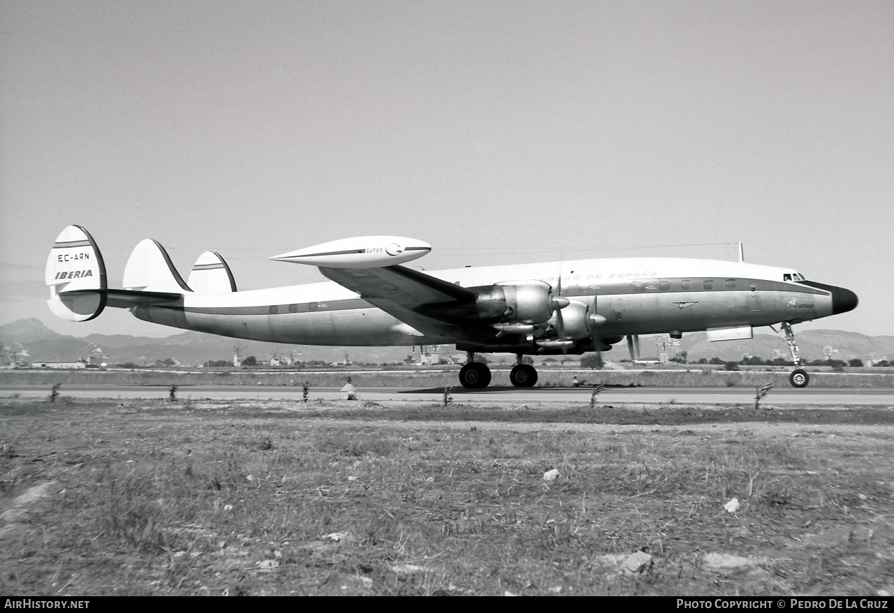 Aircraft Photo of EC-ARN | Lockheed L-1049G Super Constellation | Iberia | AirHistory.net #529099