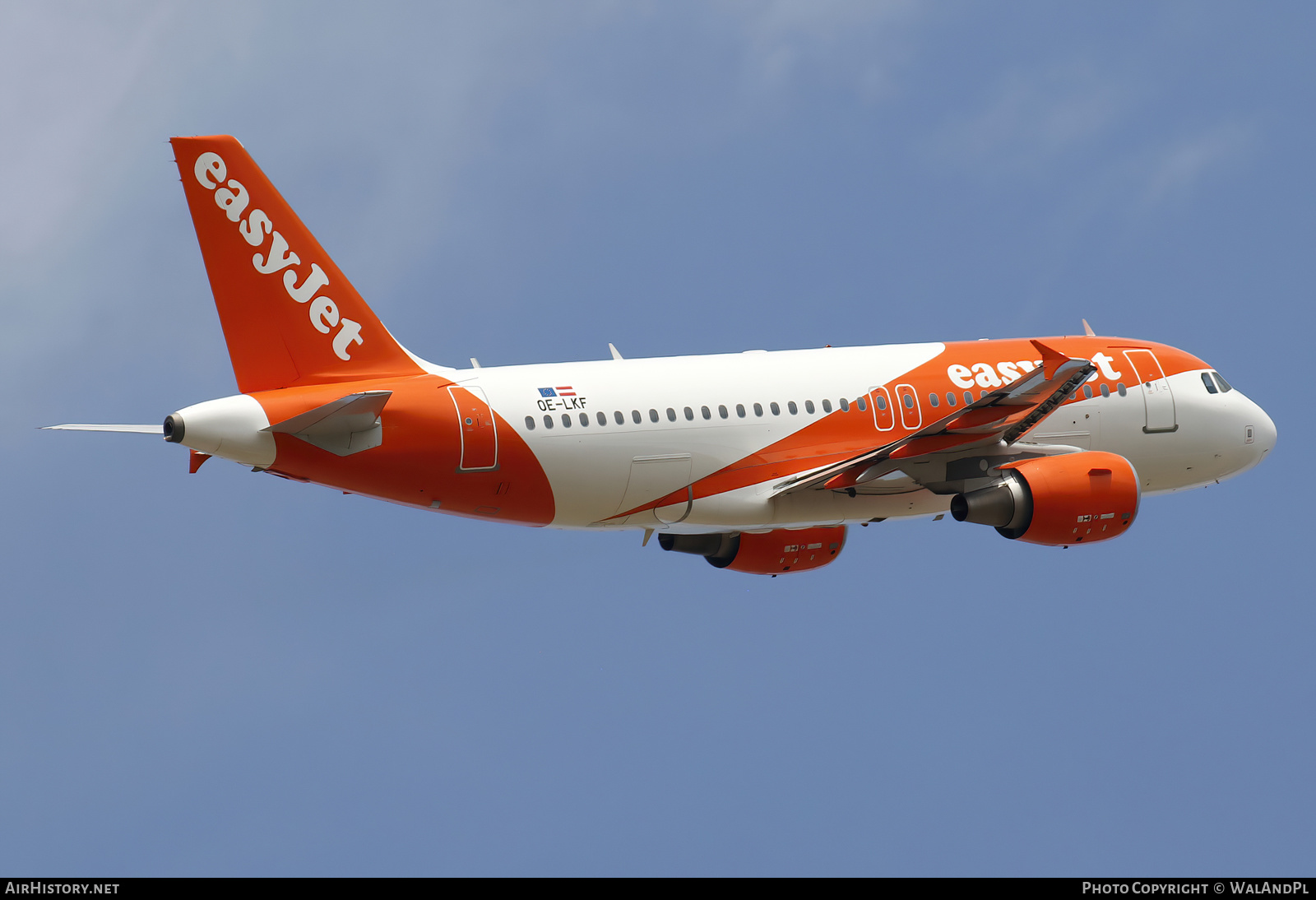 Aircraft Photo of OE-LKF | Airbus A319-111 | EasyJet | AirHistory.net #529101