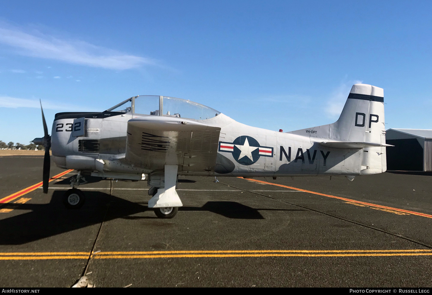 Aircraft Photo of VH-DPT / 138232 | North American T-28D Trojan | USA - Navy | AirHistory.net #529104