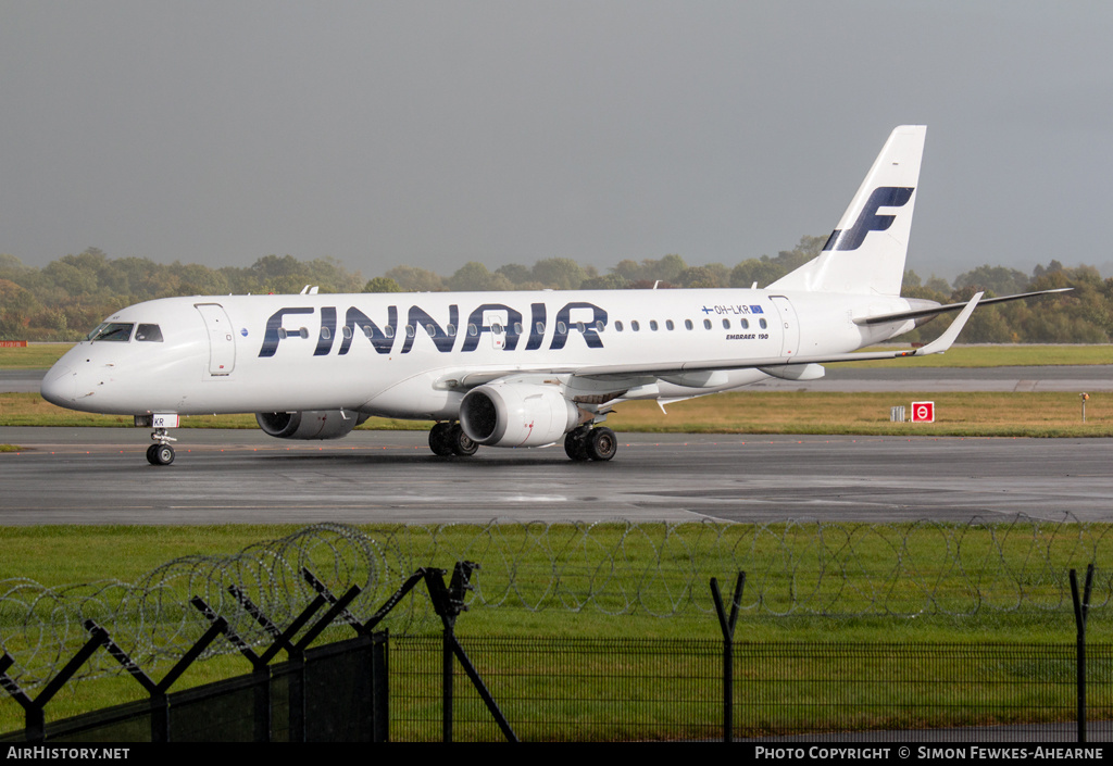 Aircraft Photo of OH-LKR | Embraer 190LR (ERJ-190-100LR) | Finnair | AirHistory.net #529110