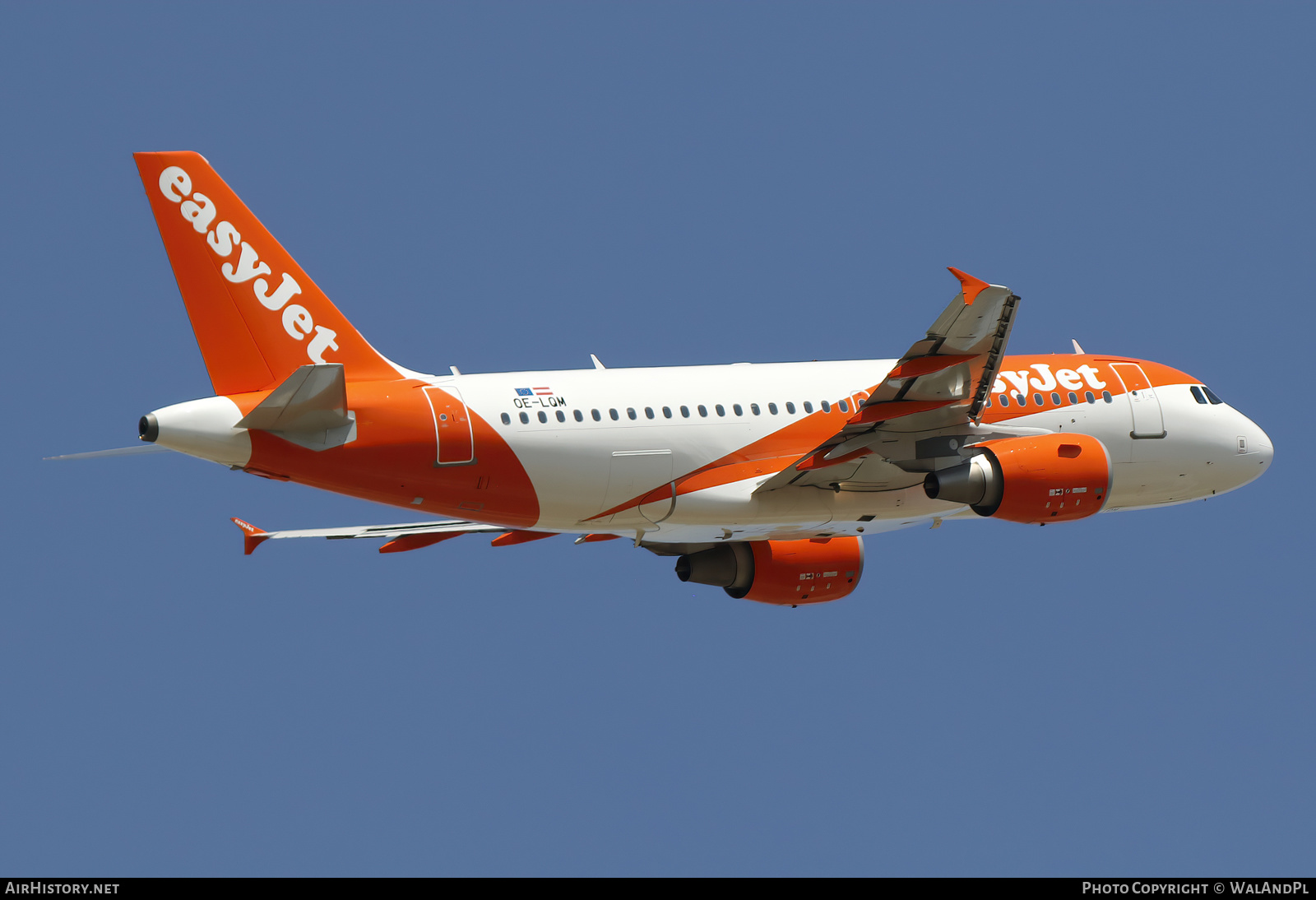 Aircraft Photo of OE-LQM | Airbus A319-111 | EasyJet | AirHistory.net #529115