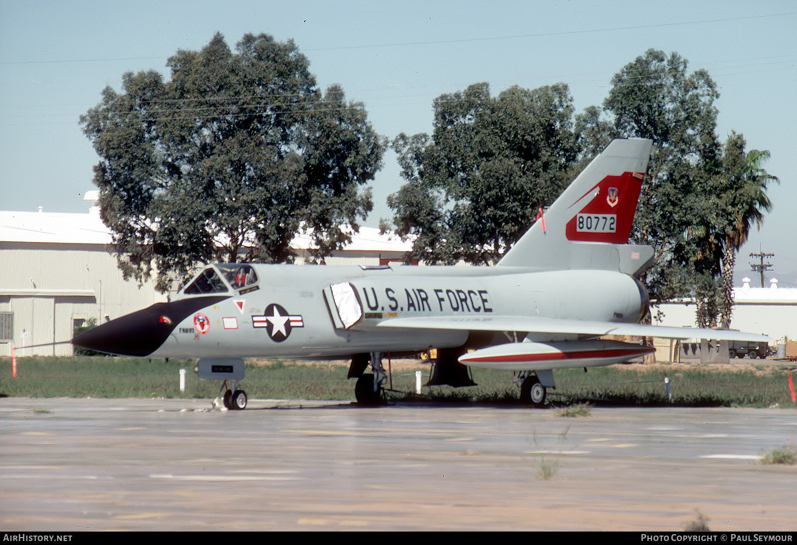 Aircraft Photo of 58-0772 / 80772 | Convair F-106A Delta Dart | USA - Air Force | AirHistory.net #529133