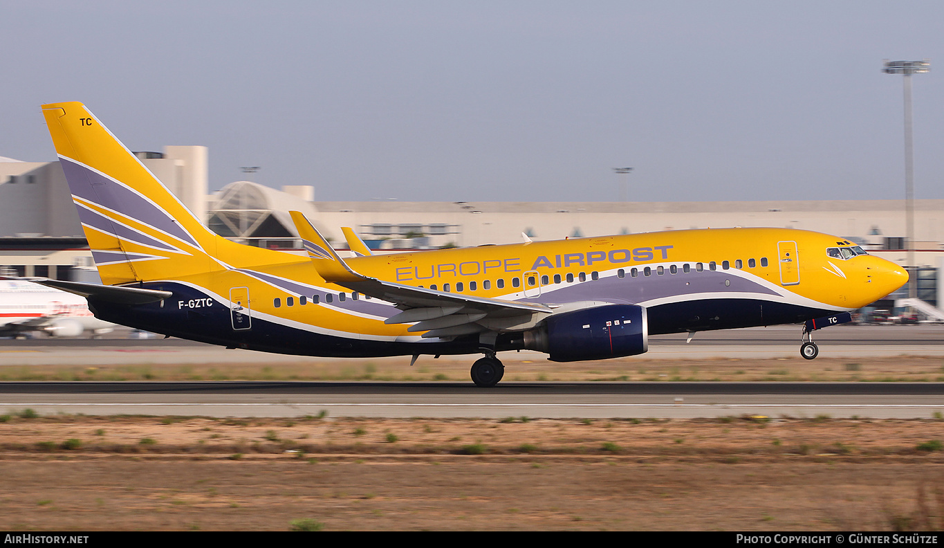 Aircraft Photo of F-GZTC | Boeing 737-73V | Europe Airpost | AirHistory.net #529135