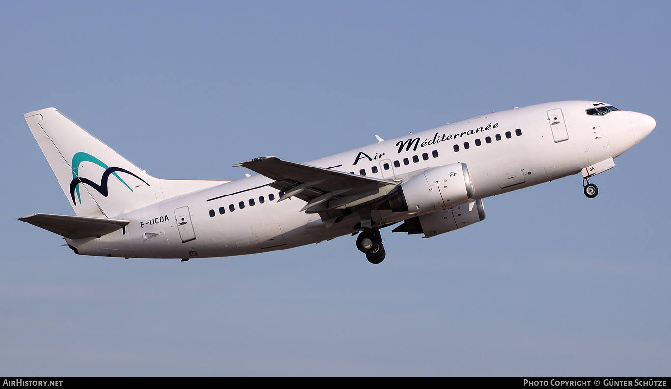 Aircraft Photo of F-HCOA | Boeing 737-5L9 | Air Méditerranée | AirHistory.net #529137