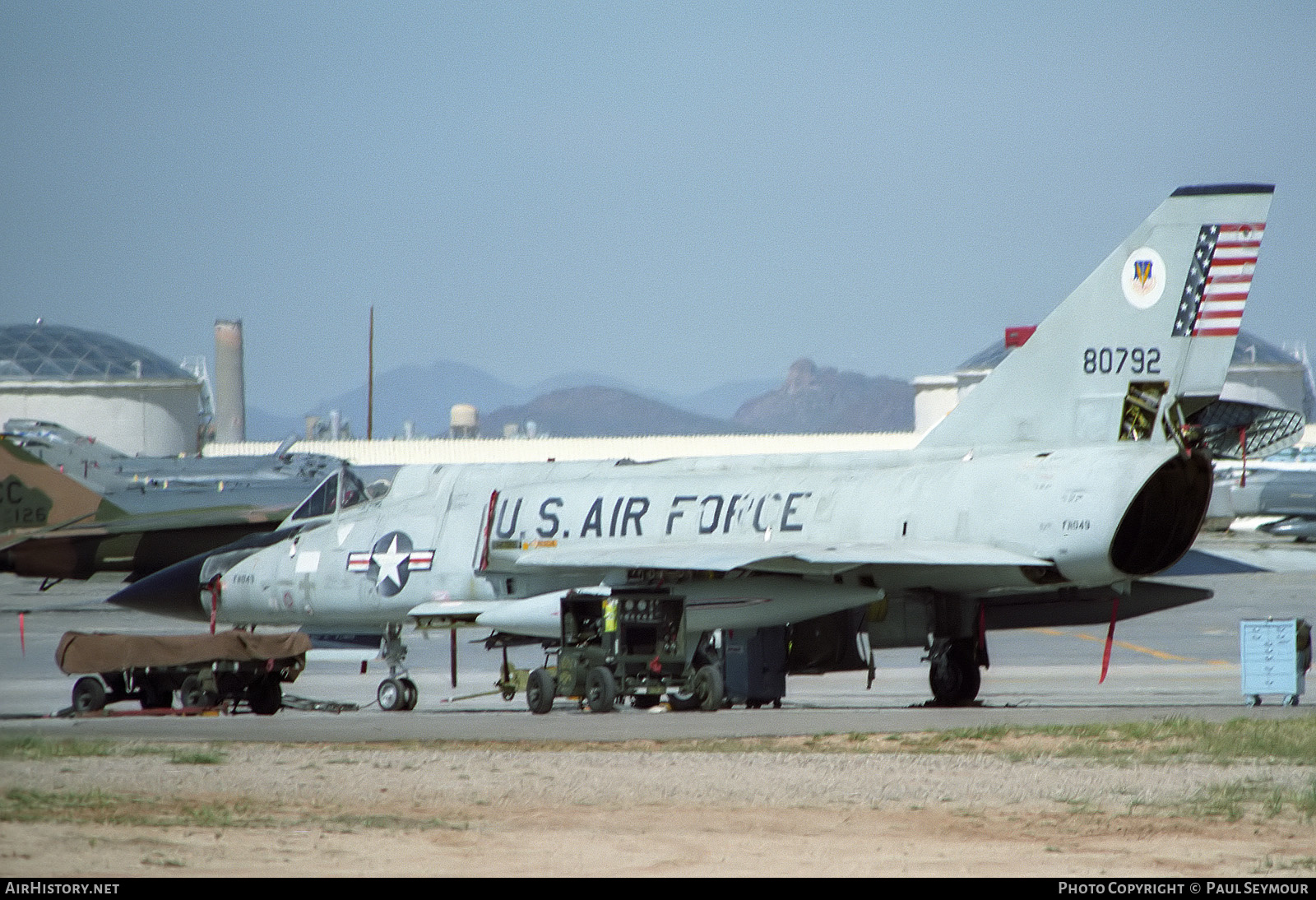 Aircraft Photo of 58-0792 / 80792 | Convair F-106A Delta Dart | USA - Air Force | AirHistory.net #529155
