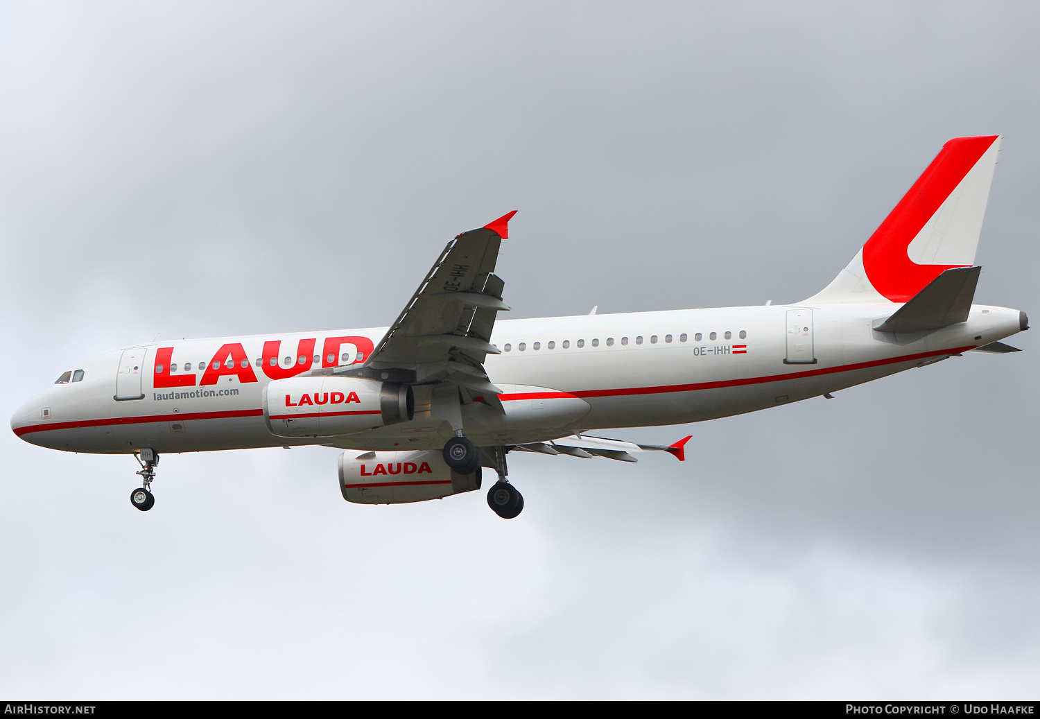 Aircraft Photo of OE-IHH | Airbus A320-232 | Lauda | AirHistory.net #529176