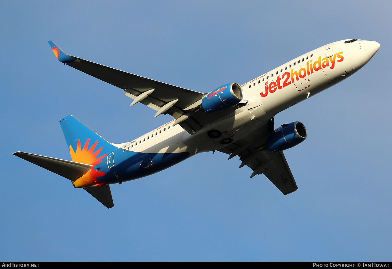 Aircraft Photo of G-JZBH | Boeing 737-800 | Jet2 Holidays | AirHistory.net #529191