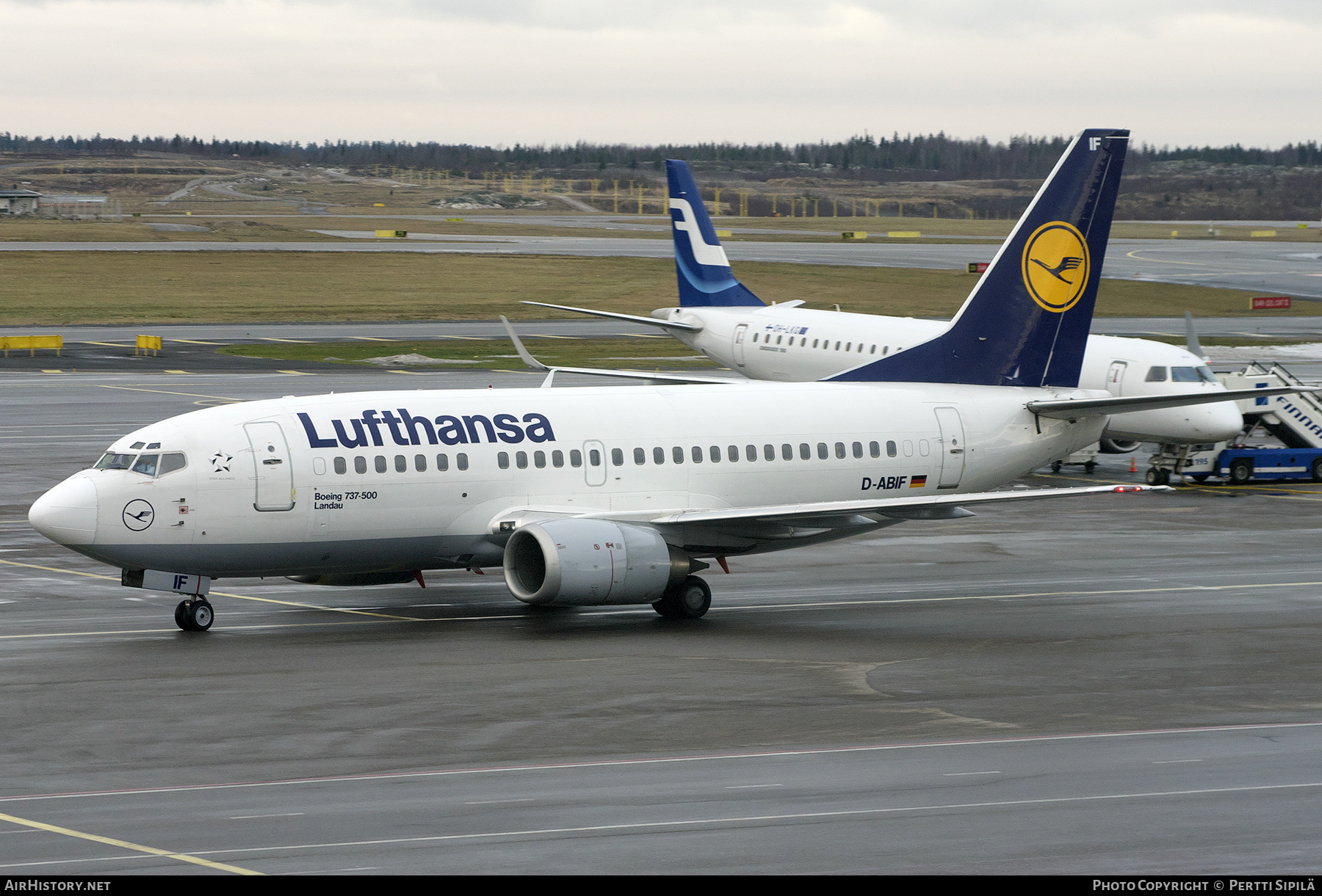 Aircraft Photo of D-ABIF | Boeing 737-530 | Lufthansa | AirHistory.net #529201