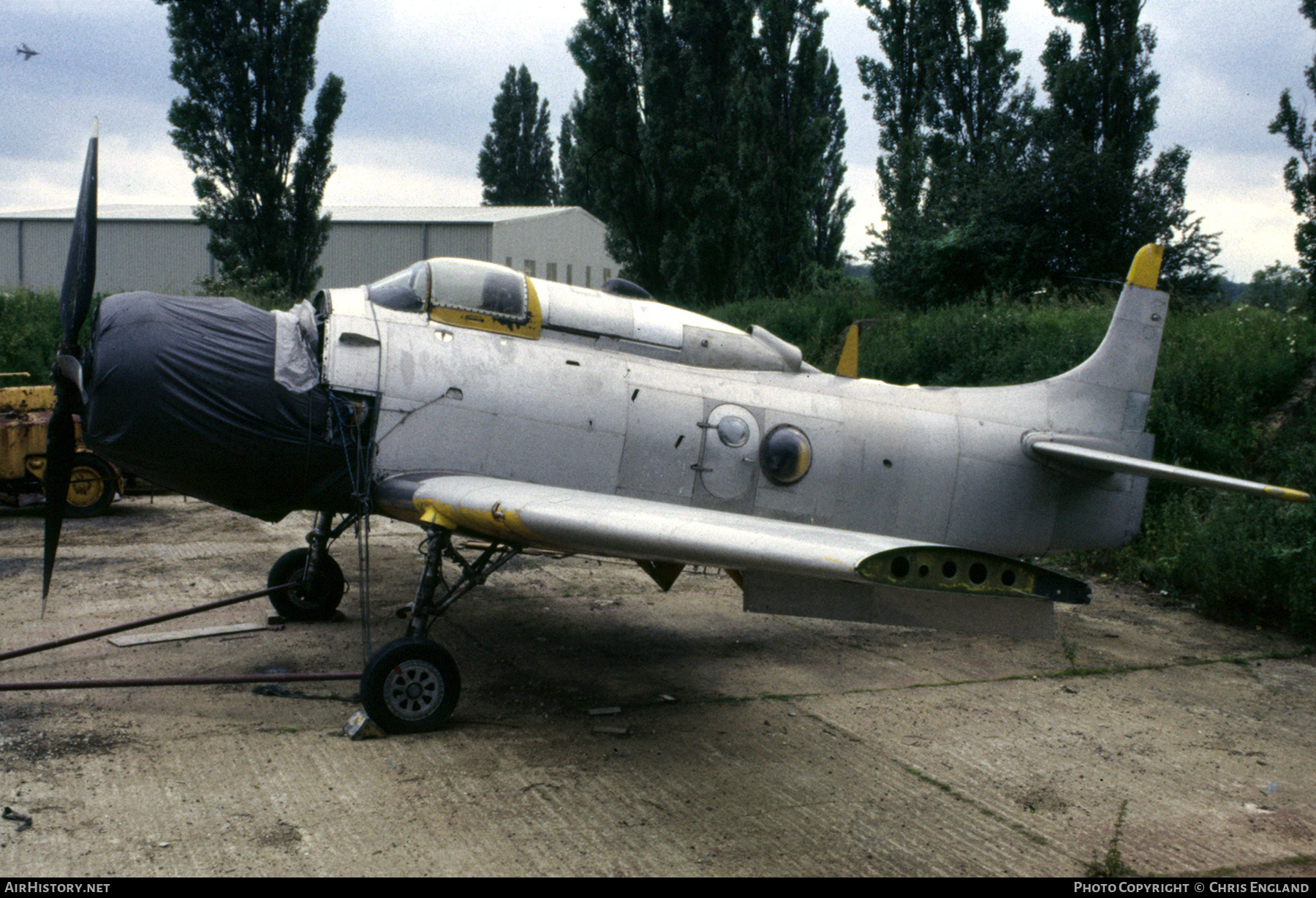 Aircraft Photo of G-BMFC | Douglas AD-4W Skyraider | AirHistory.net #529209