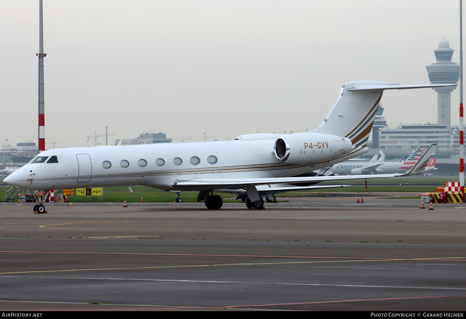 Aircraft Photo of P4-GVV | Gulfstream Aerospace G-V-SP Gulfstream G550 | AirHistory.net #529218