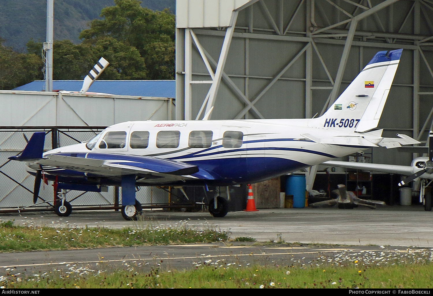 Aircraft Photo of HK-5087 | Piper PA-31/Colemill Panther II | AeroPaca | AirHistory.net #529228