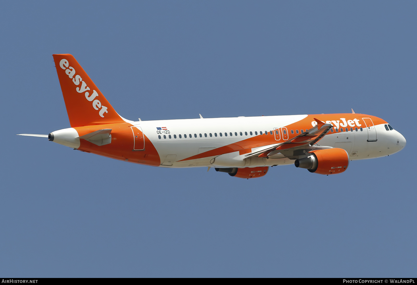 Aircraft Photo of OE-IZD | Airbus A320-214 | EasyJet | AirHistory.net #529250