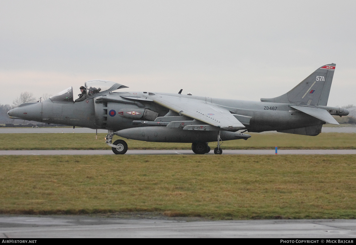 Aircraft Photo of ZD467 | British Aerospace Harrier GR9A | UK - Air Force | AirHistory.net #529253
