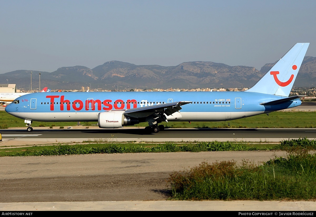 Aircraft Photo of G-OBYI | Boeing 767-304/ER | Thomsonfly | AirHistory.net #529260