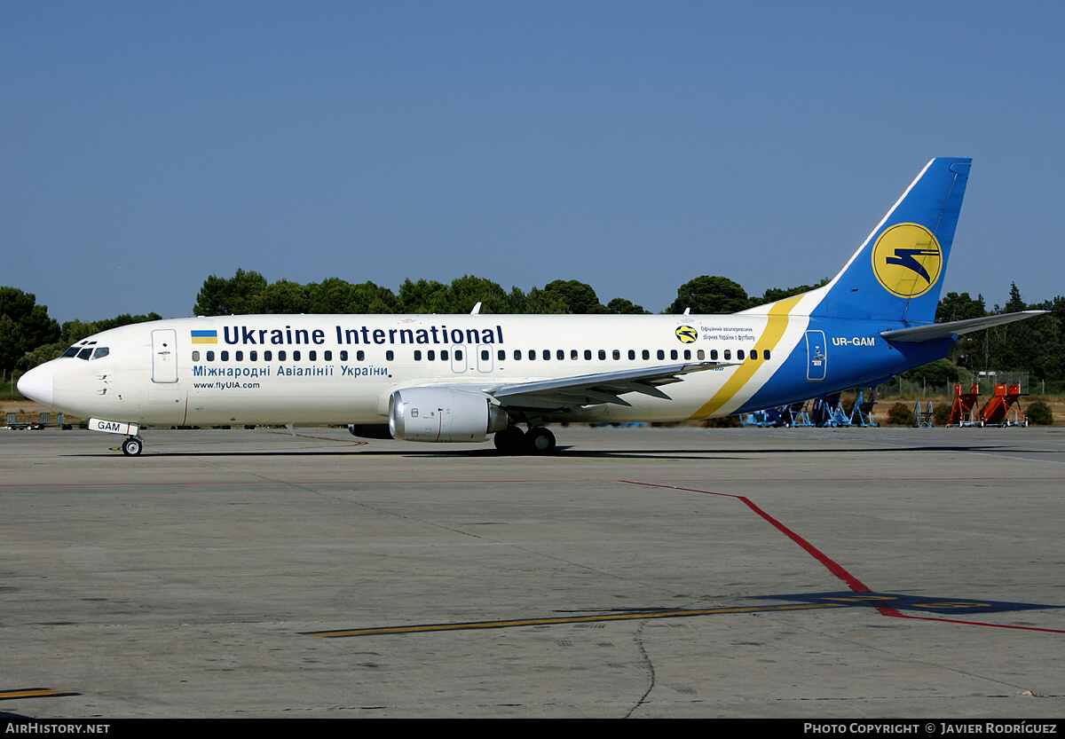 Aircraft Photo of UR-GAM | Boeing 737-4Y0 | Ukraine International Airlines | AirHistory.net #529262