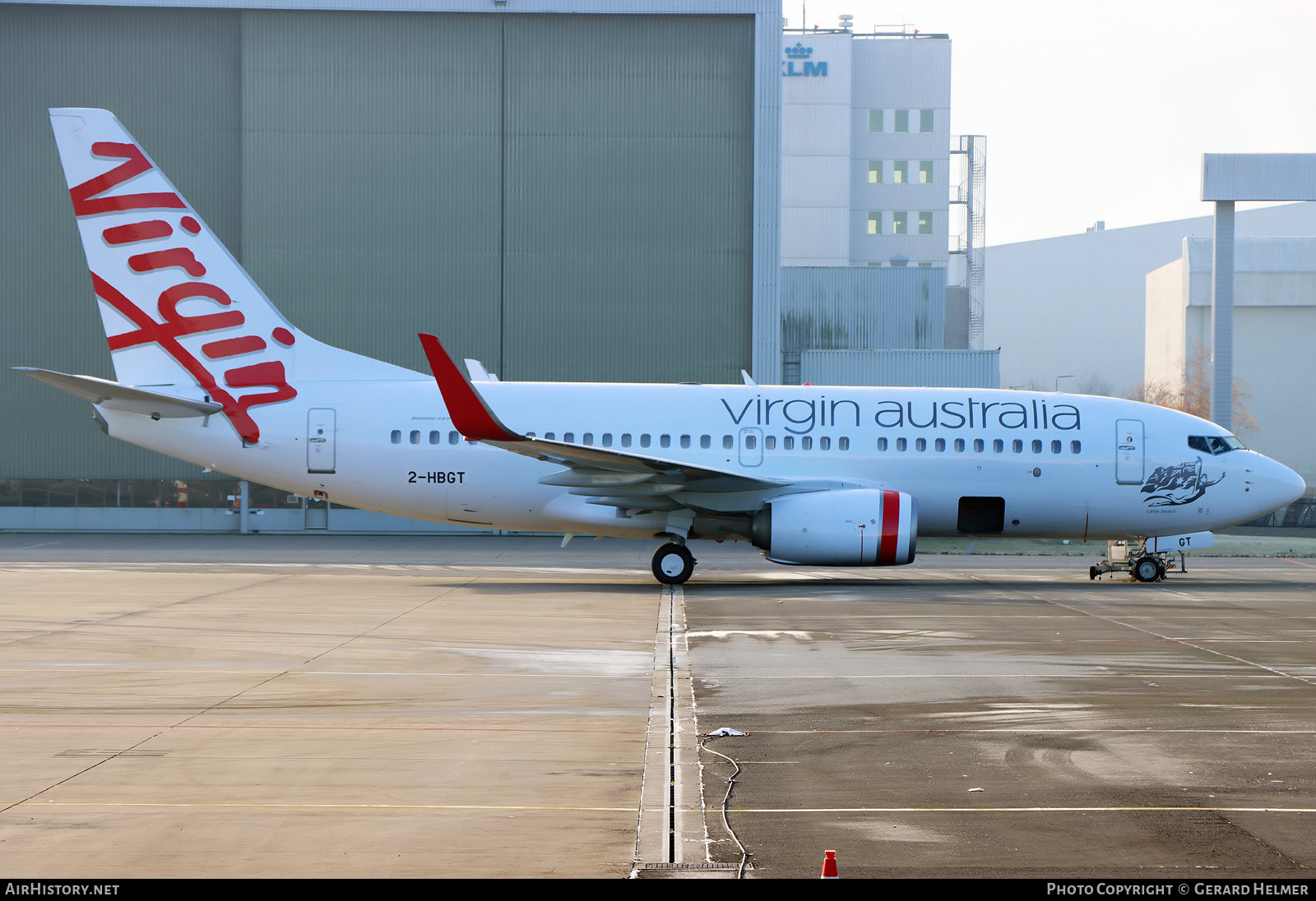Aircraft Photo of 2-HBGT | Boeing 737-7K2 | Virgin Australia Airlines | AirHistory.net #529284