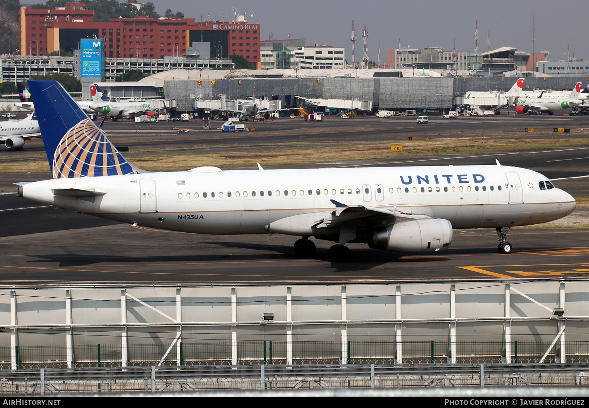 Aircraft Photo of N435UA | Airbus A320-232 | United Airlines | AirHistory.net #529289