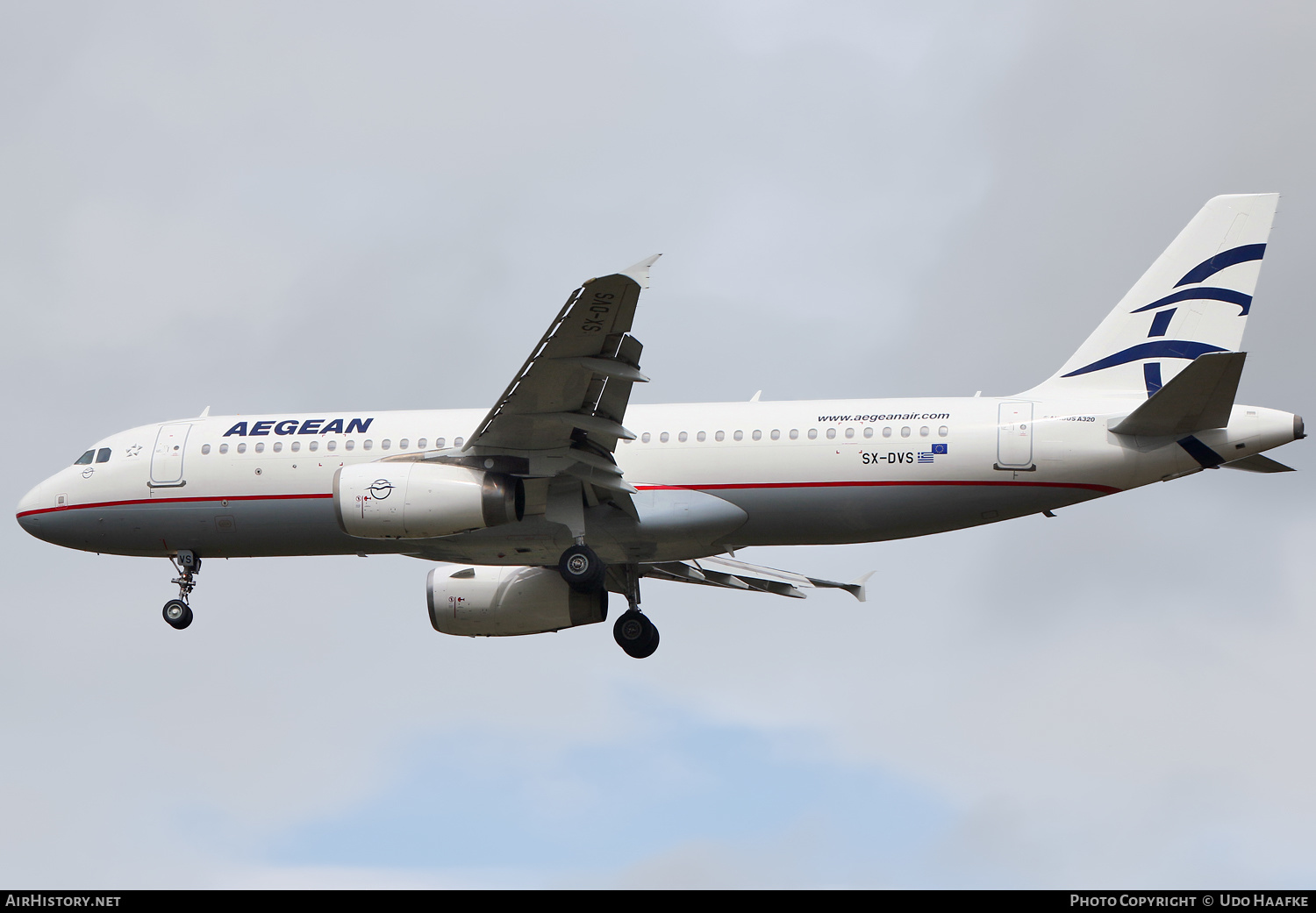 Aircraft Photo of SX-DVS | Airbus A320-232 | Aegean Airlines | AirHistory.net #529291