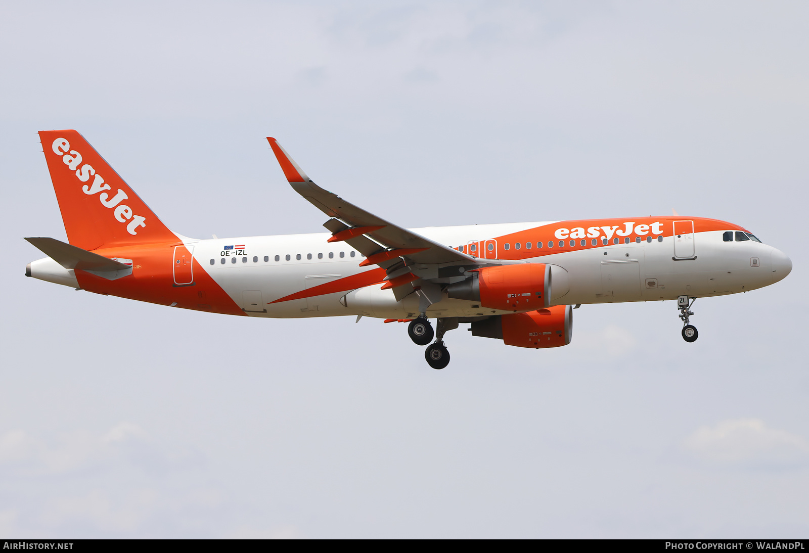 Aircraft Photo of OE-IZL | Airbus A320-214 | EasyJet | AirHistory.net #529302