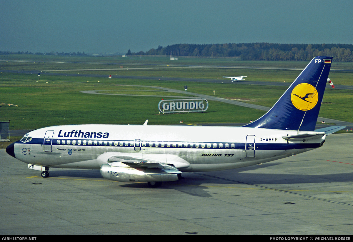 Aircraft Photo of D-ABFP | Boeing 737-230/Adv | Lufthansa | AirHistory.net #529303