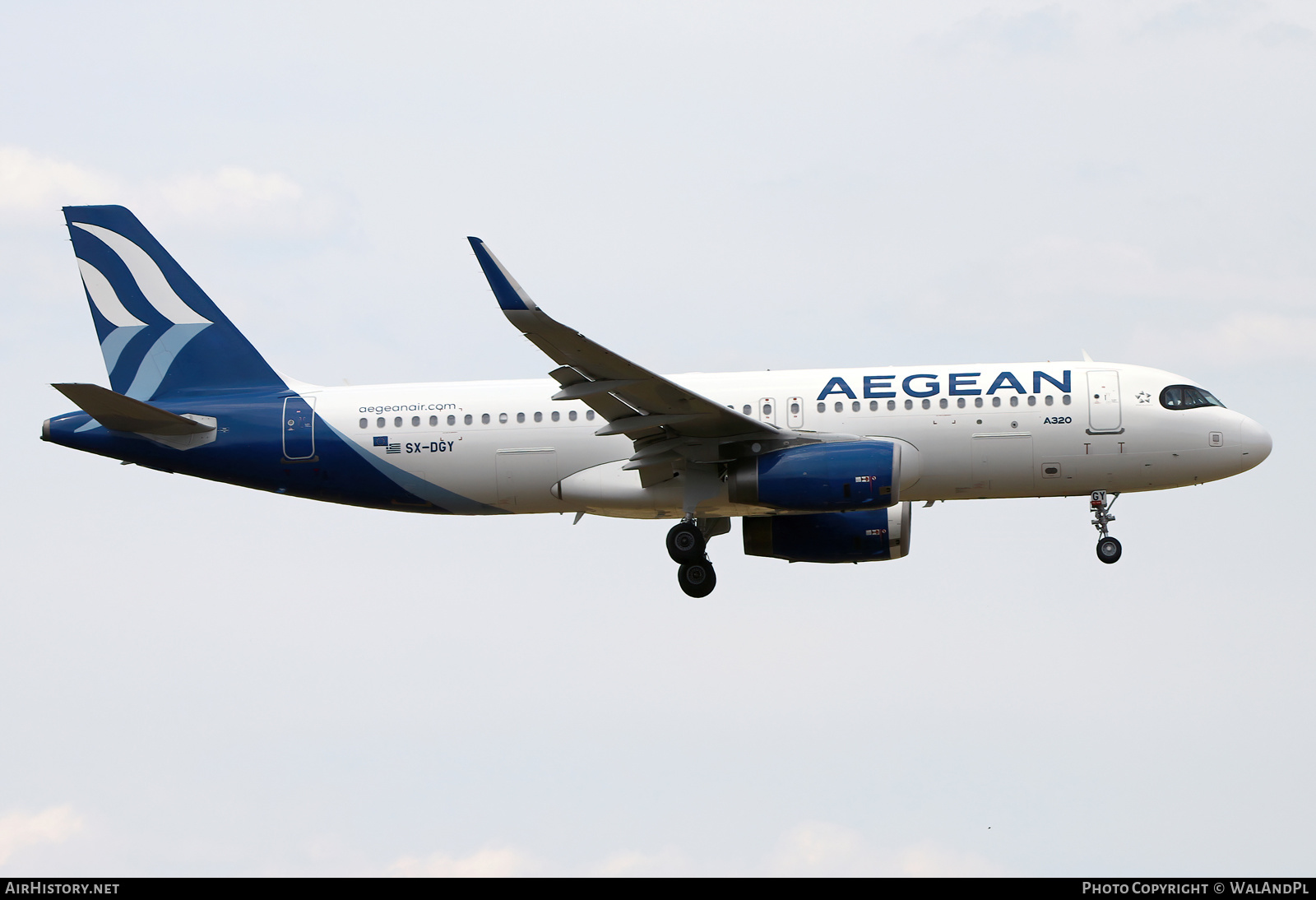 Aircraft Photo of SX-DGY | Airbus A320-232 | Aegean Airlines | AirHistory.net #529318