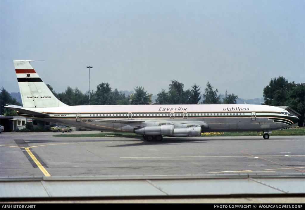 Aircraft Photo of SU-AOU | Boeing 707-366C | EgyptAir | AirHistory.net #529324