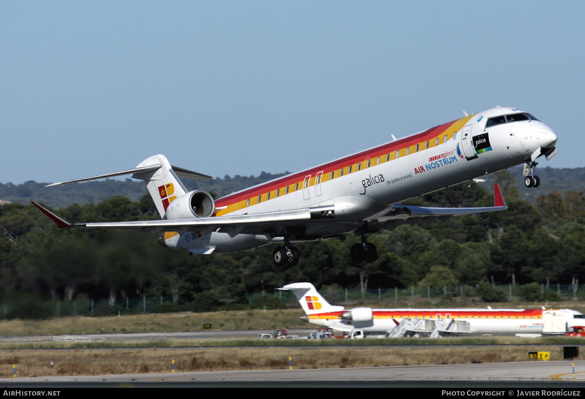 Aircraft Photo of EC-JNB | Bombardier CRJ-900 (CL-600-2D24) | Iberia Regional | AirHistory.net #529326