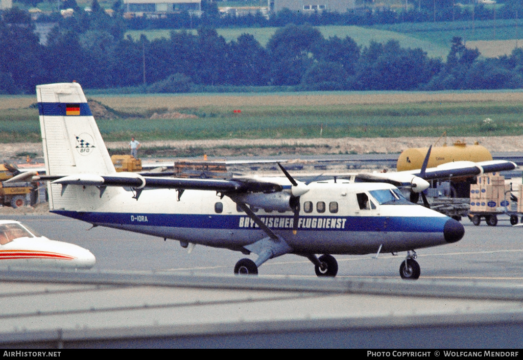 Aircraft Photo of D-IORA | De Havilland Canada DHC-6-200 Twin Otter | Bayerischer Flugdienst - BFD | AirHistory.net #529328