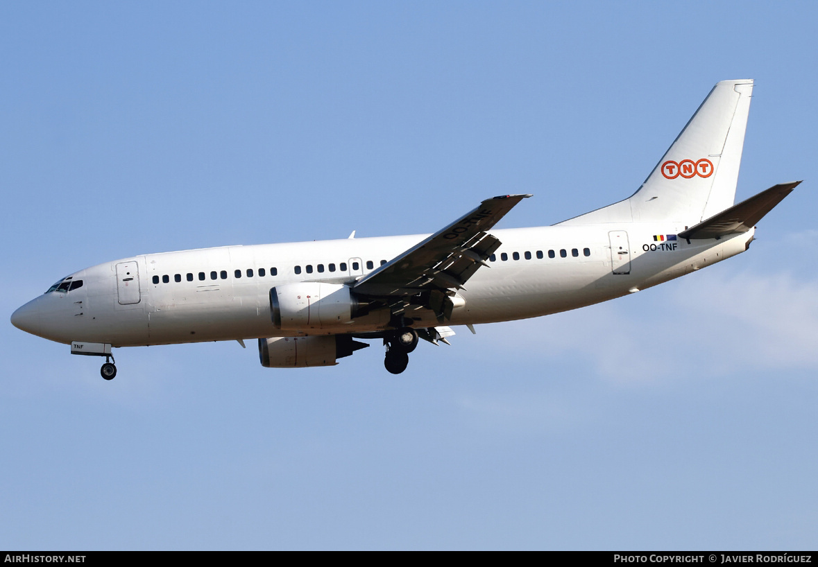 Aircraft Photo of OO-TNF | Boeing 737-3Q8 | TNT Airways | AirHistory.net #529330
